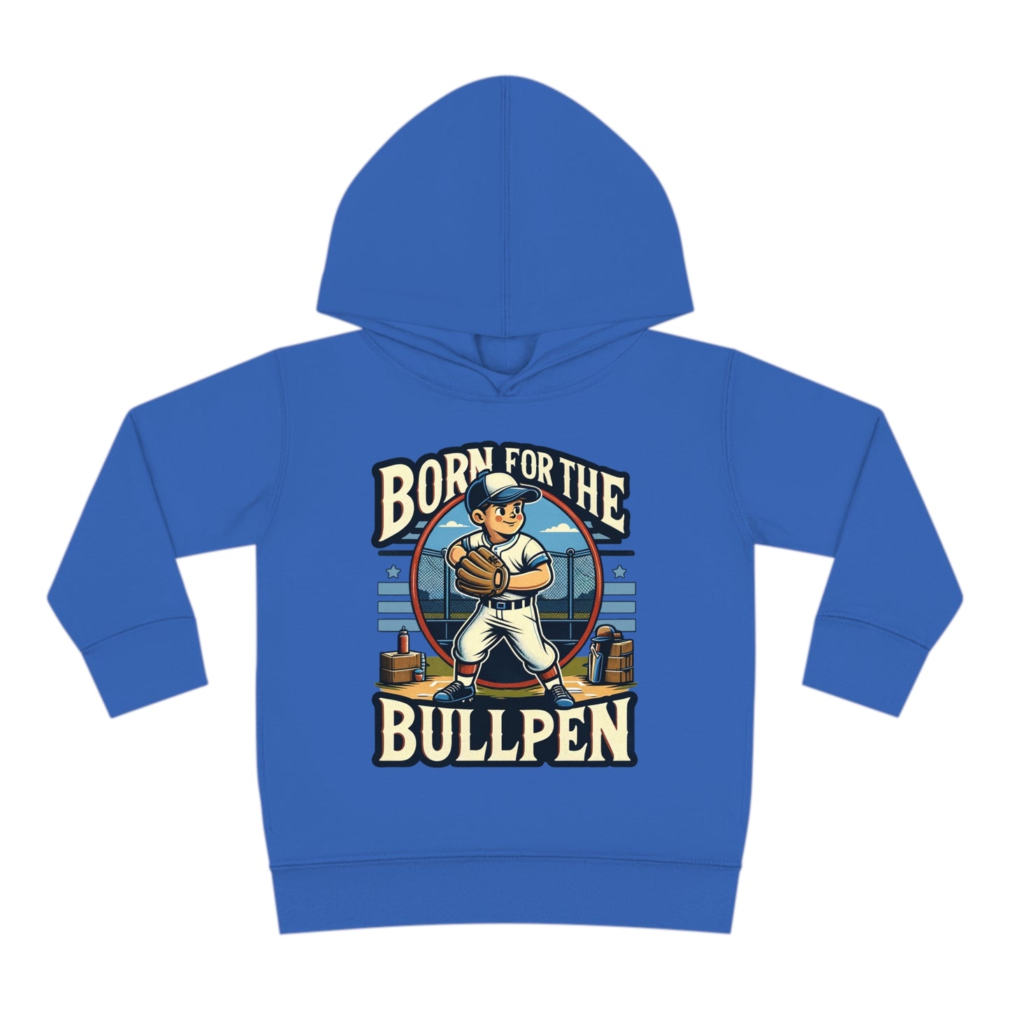 Born For The Bullpen Toddler Hoodie