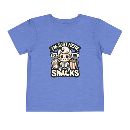 I'm Just Here For The Snacks Toddler T-Shirt