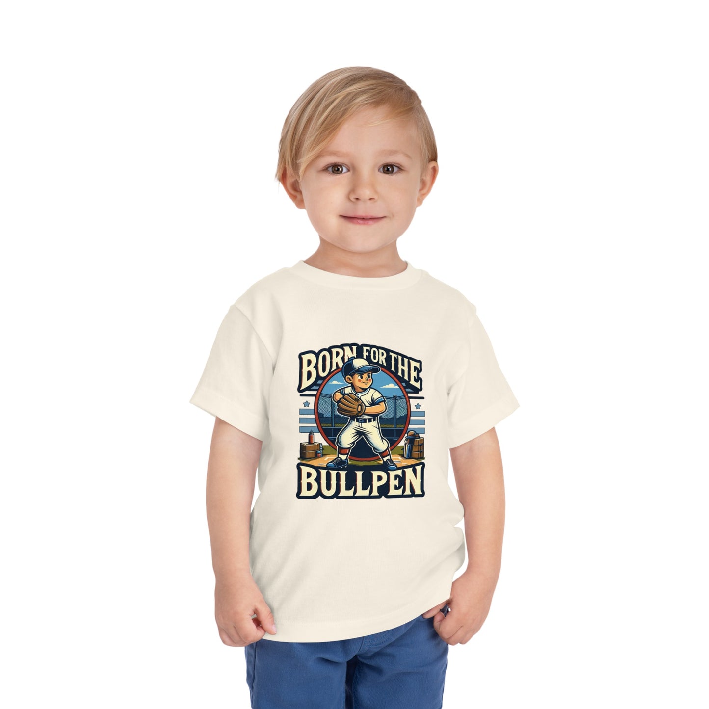 Born For The Bullpen Toddler T-Shirt