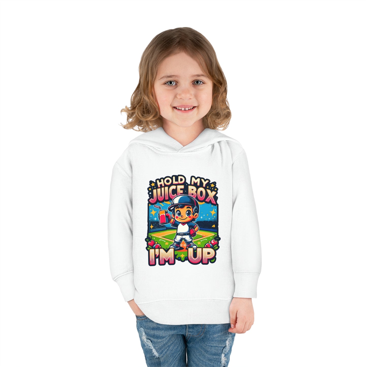 Hold My Juice Box, I'm Up Toddler Hoodie
