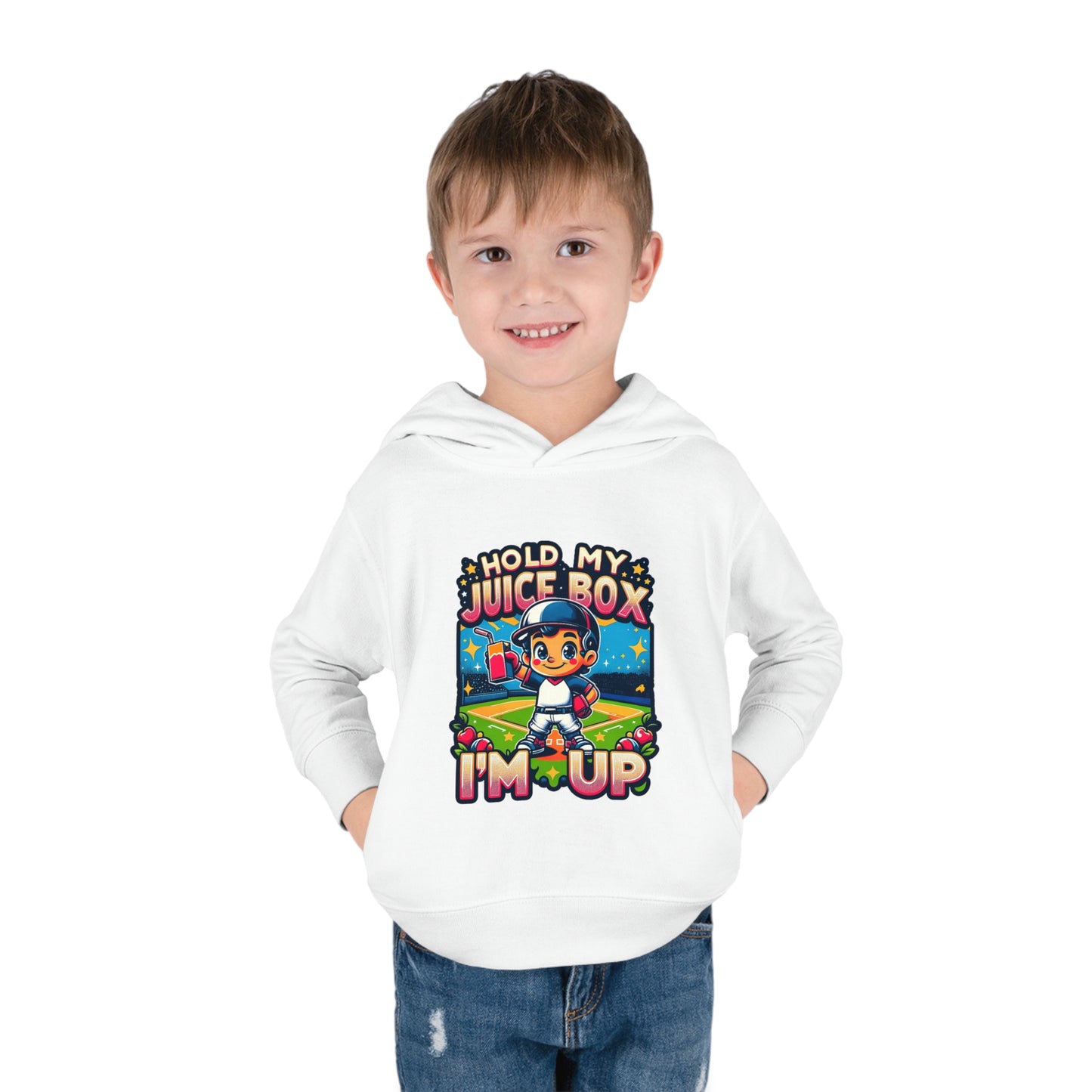 Hold My Juice Box, I'm Up Toddler Hoodie
