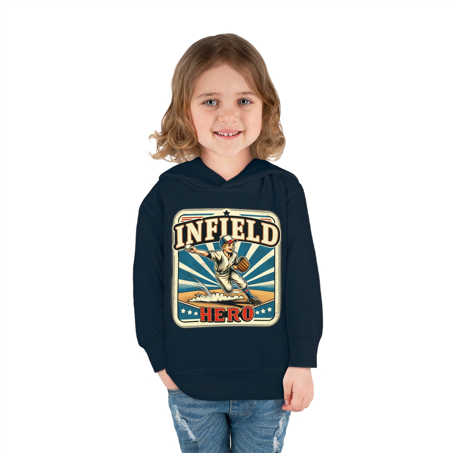 Infield Hero Toddler Hoodie