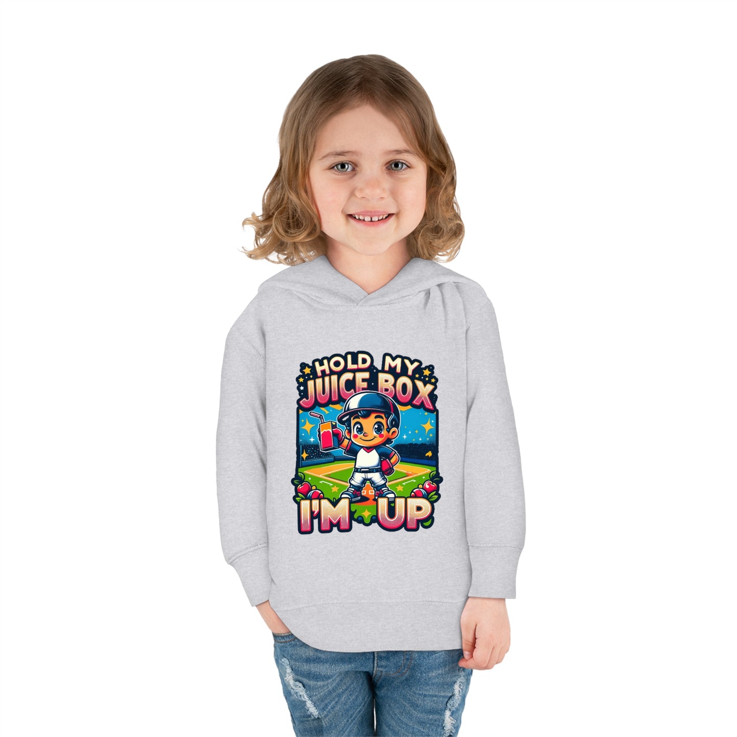 Hold My Juice Box, I'm Up Toddler Hoodie