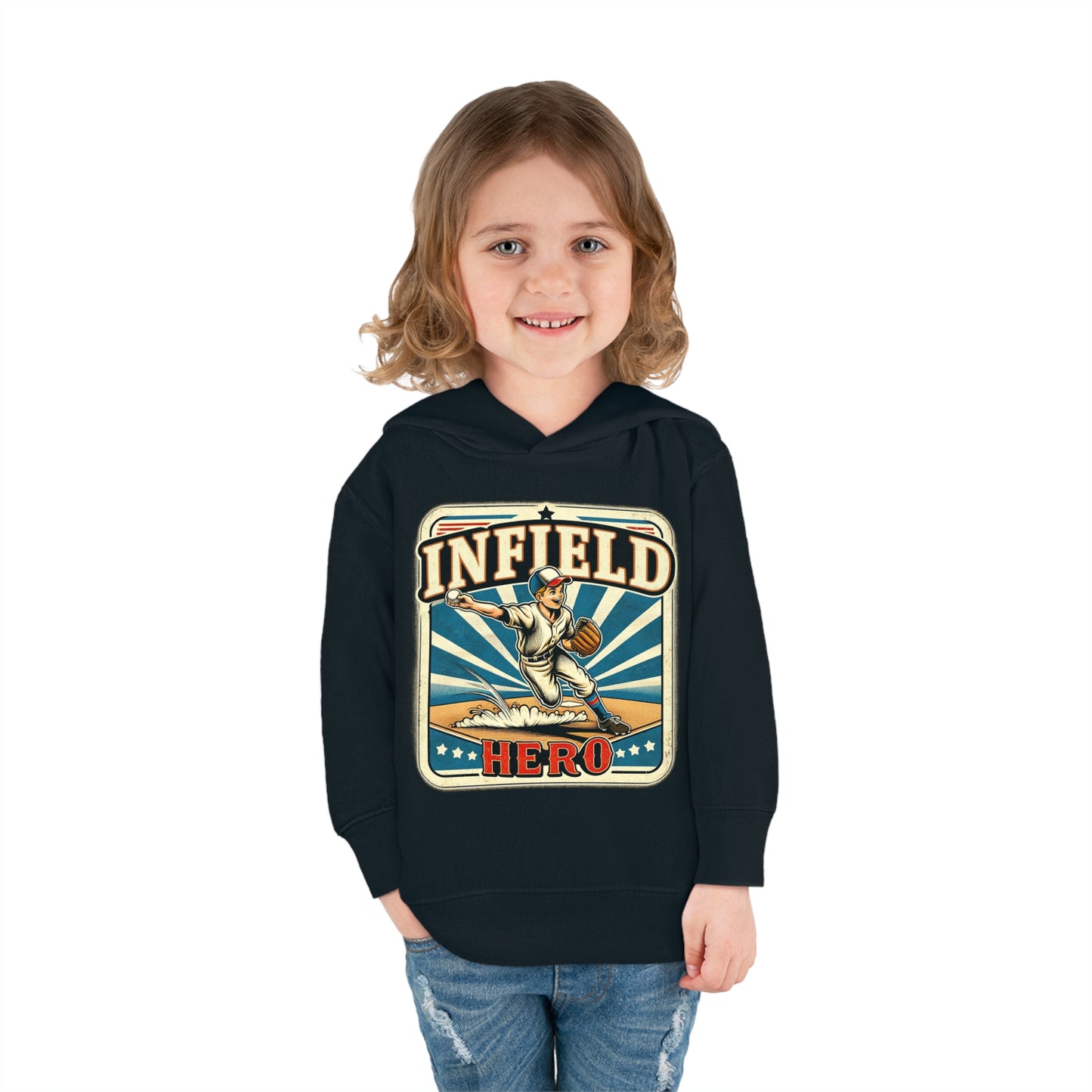 Infield Hero Toddler Hoodie