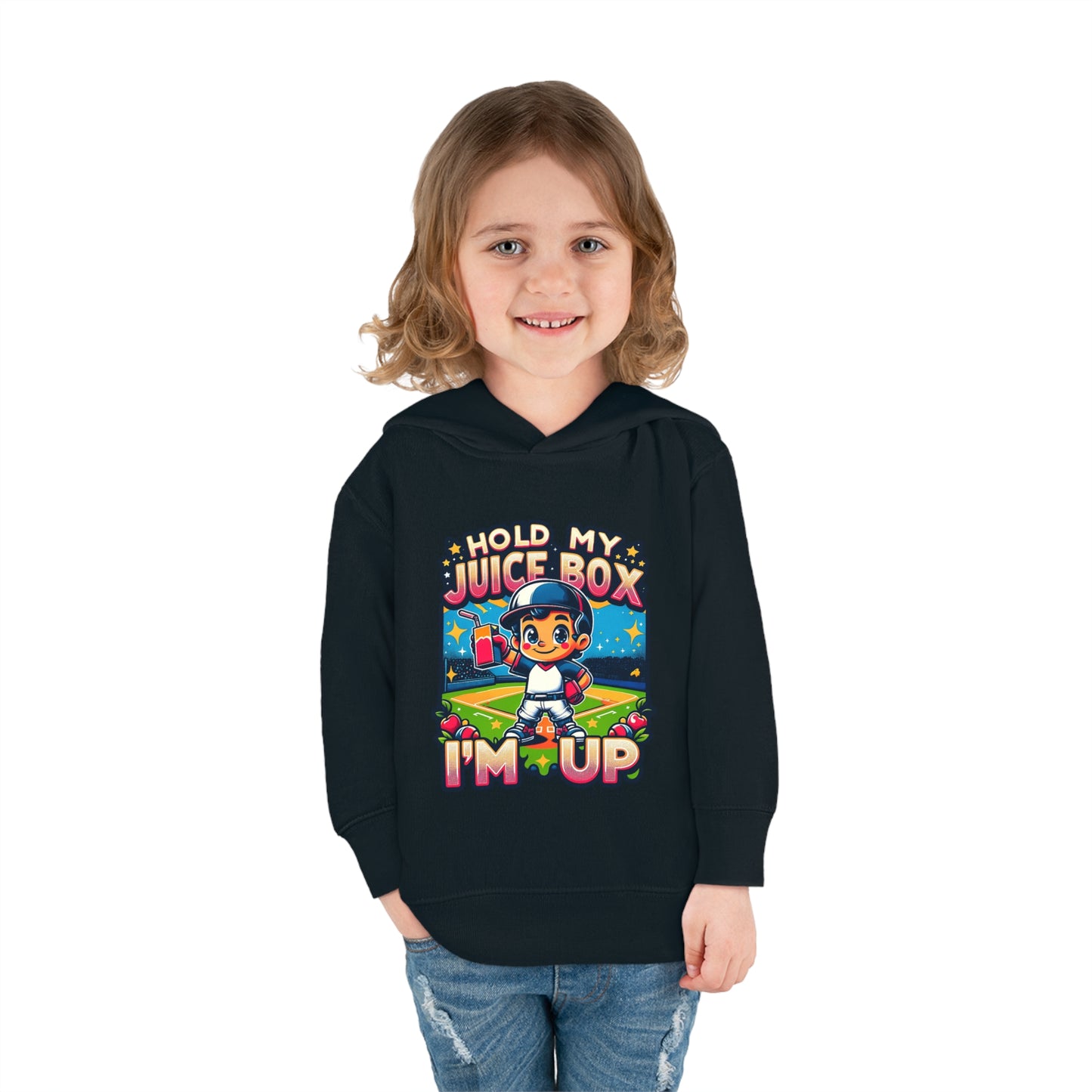 Hold My Juice Box, I'm Up Toddler Hoodie