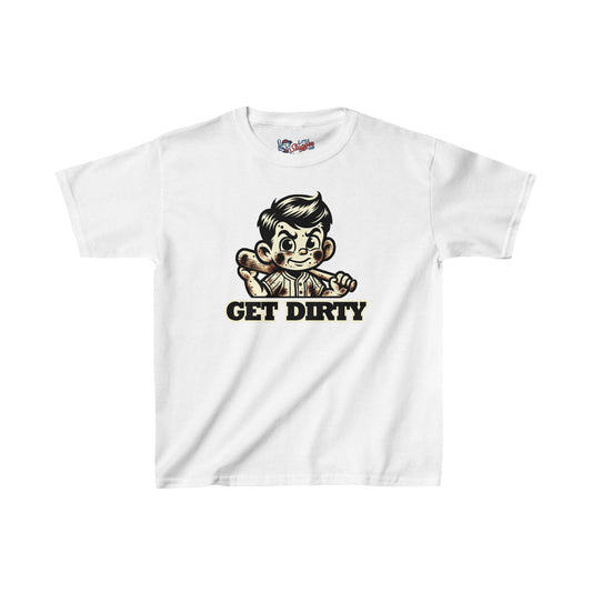 Youth Get Dirty Heavy Cotton T-Shirt