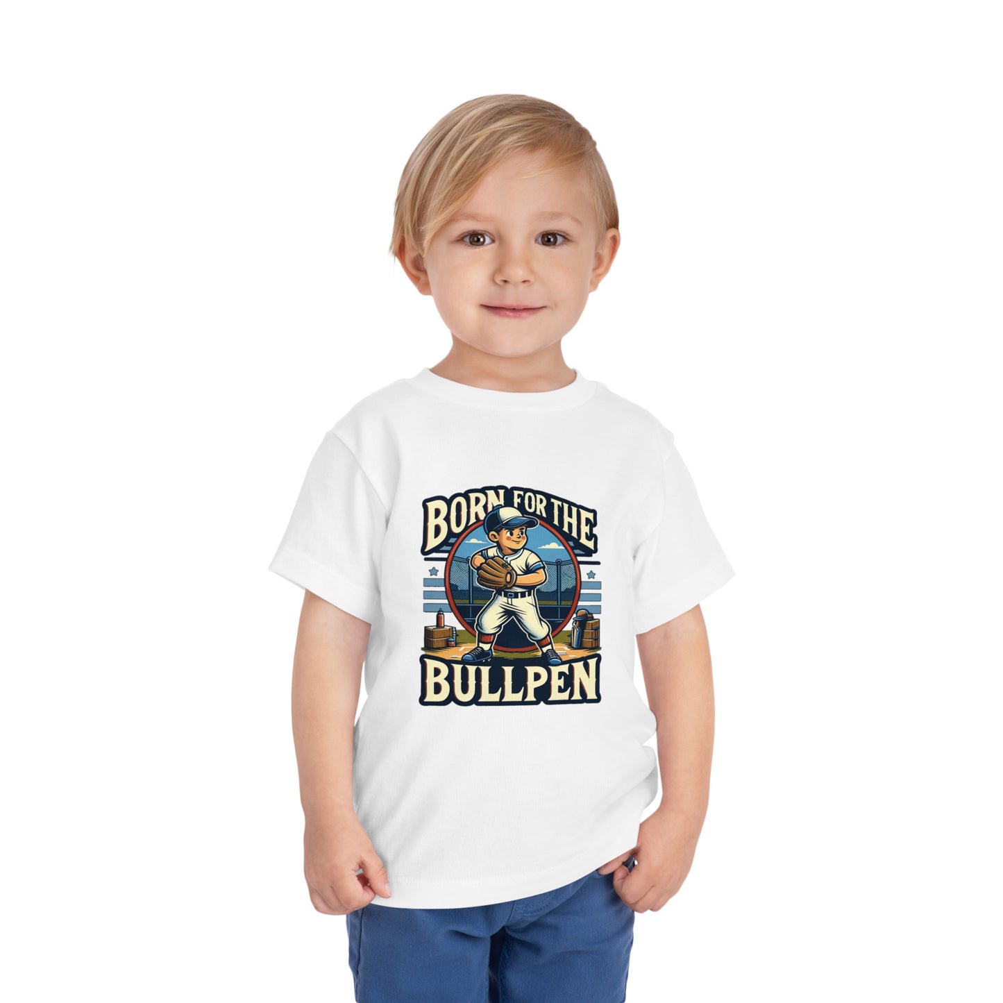 Born For The Bullpen Toddler T-Shirt