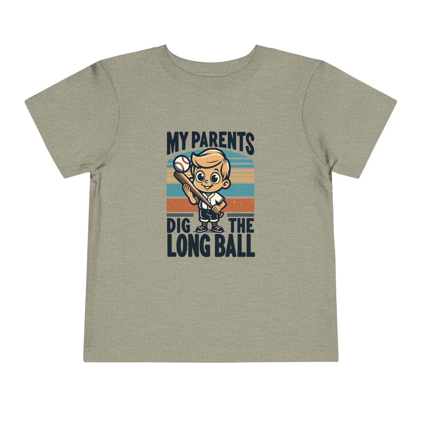 My Parents Dig The Long Ball Toddler T-Shirt