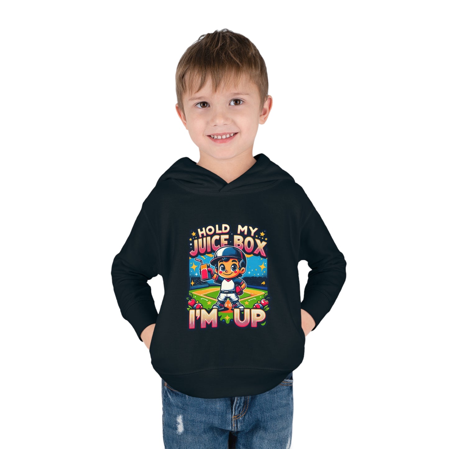 Hold My Juice Box, I'm Up Toddler Hoodie