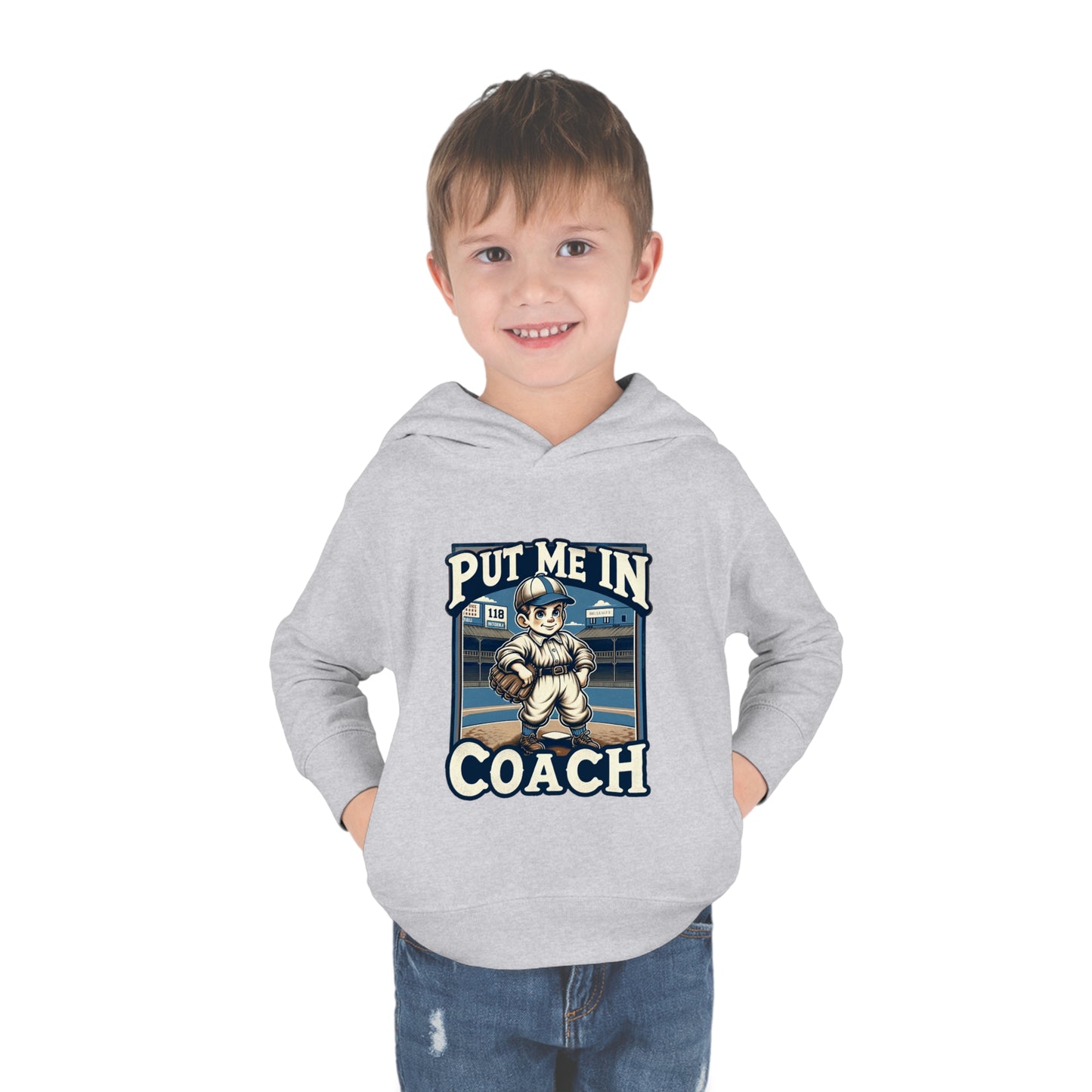Put Me In Coach Toddler Hoodie