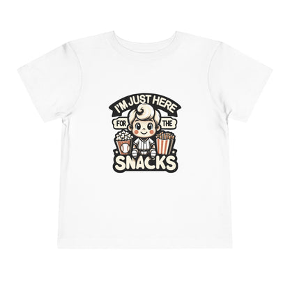 I'm Just Here For The Snacks Toddler T-Shirt
