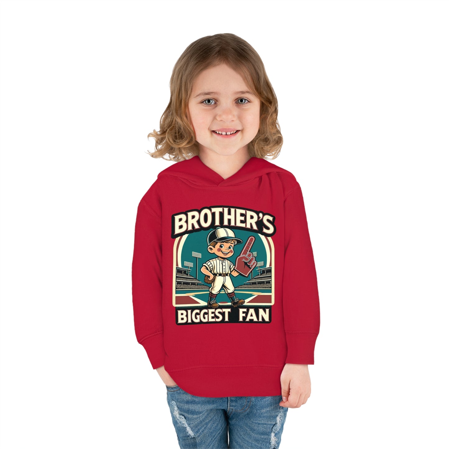 Brother's Biggest Fan Toddler Hoodie