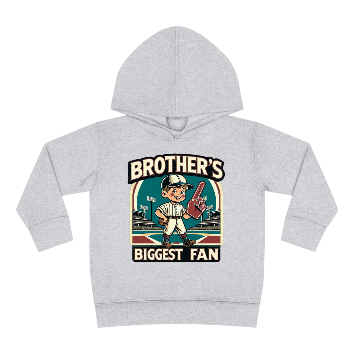 Brother's Biggest Fan Toddler Hoodie
