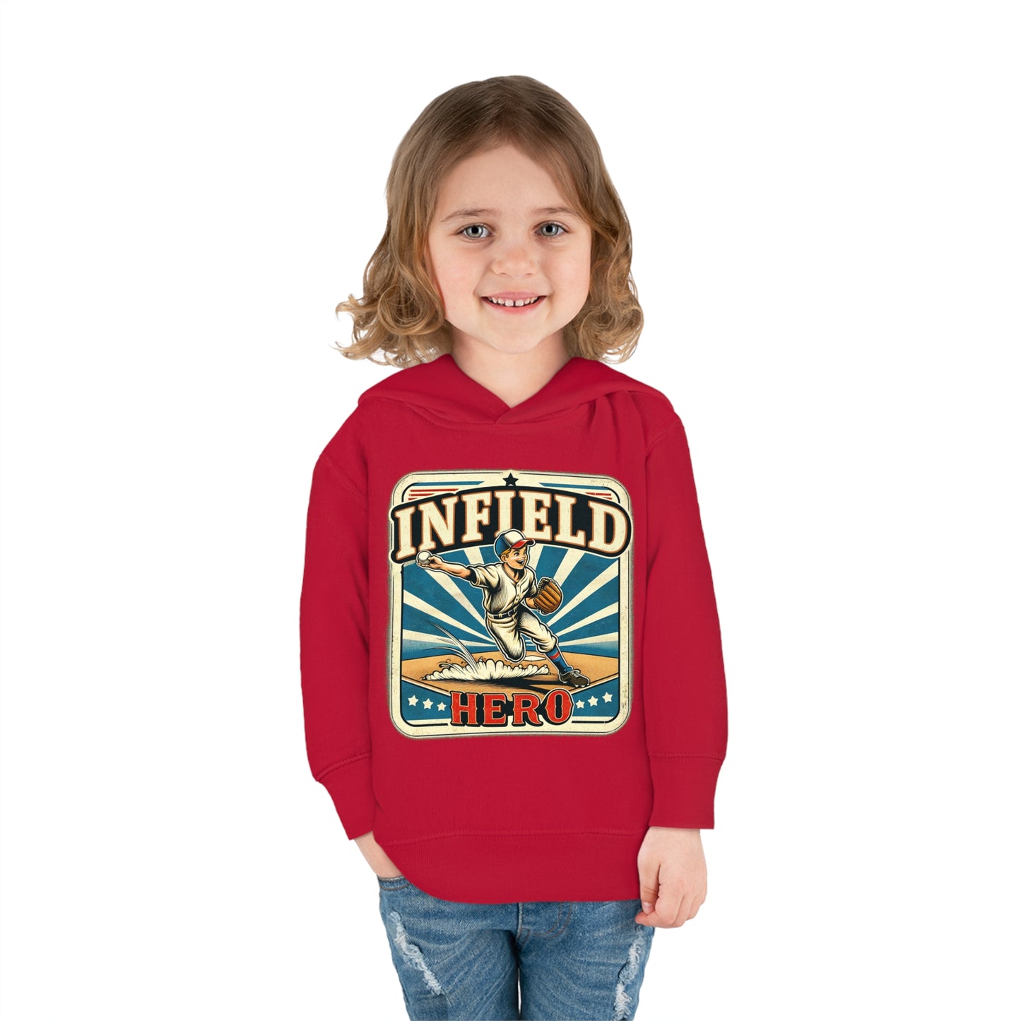 Infield Hero Toddler Hoodie